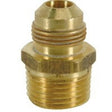 BrassCraft 293M Series FRC11-6 Adapter, 3/8 in, OD Tube x MIP, Brass, Rough, 3/8 in OD