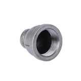 STZ Industries 1-1/2 in. FIP each X 3/4 in. D FIP Black Malleable Iron Reducing Coupling