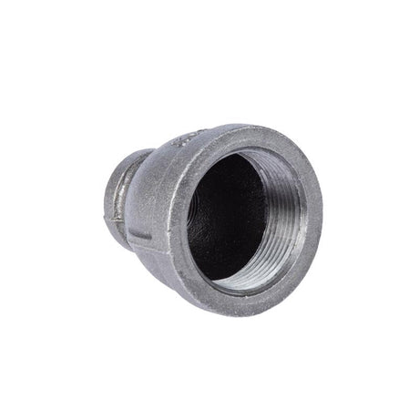 STZ Industries 1-1/2 in. FIP each X 3/4 in. D FIP Black Malleable Iron Reducing Coupling