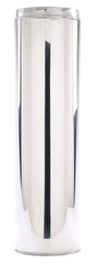 Selkirk 208036 Chimney Pipe, 10 in OD, 36 in L, 8 in W, Stainless Steel