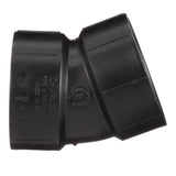 Charlotte Pipe 3 in. Hub X 3 in. D Hub ABS 22-1/2 Degree Elbow