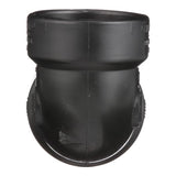 Charlotte Pipe 1-1/2 in. Hub X 1-1/2 in. D Hub ABS Elbow