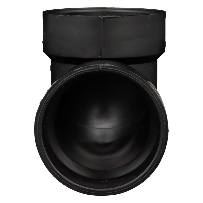 Charlotte Pipe 2 in. Hub X 2 in. D Hub ABS Elbow