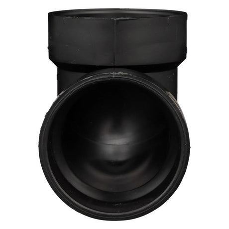 Charlotte Pipe 2 in. Hub X 2 in. D Hub ABS Elbow