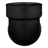 Charlotte Pipe 2 in. Hub X 2 in. D Hub ABS Elbow