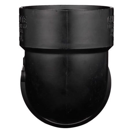 Charlotte Pipe 3 in. Hub X 3 in. D Hub ABS Elbow