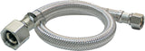 Plumb Pak EZ Series PP23801LF Sink Supply Tube, 3/8 in Inlet, Compression Inlet, 1/2 in Outlet, FIP Outlet, 12 in L