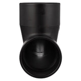 Charlotte Pipe 3 in. Spigot X 4 in. D Hub ABS 90 Degree Elbow
