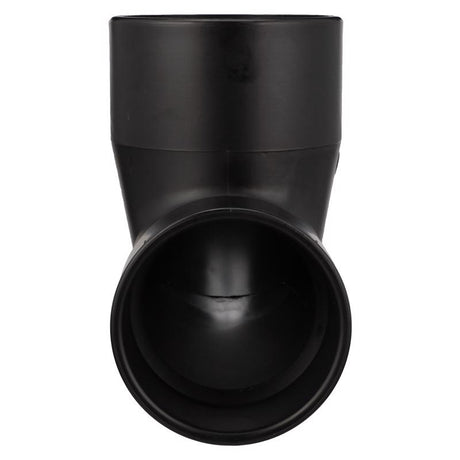 Charlotte Pipe 3 in. Spigot X 4 in. D Hub ABS 90 Degree Elbow