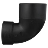 Charlotte Pipe 3 in. Spigot X 4 in. D Hub ABS 90 Degree Elbow
