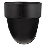 Charlotte Pipe 3 in. Hub X 4 in. D Hub ABS 90 Degree Elbow