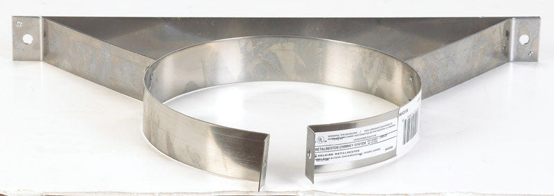 Selkirk 6 in. Stainless Steel Stove Pipe Wall Strap, Pack of 4