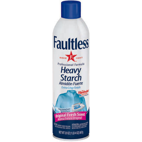 Faultless Fresh Scent Heavy Starch Spray 20 oz