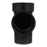 Charlotte Pipe 1-1/2 in. Spigot X 1-1/2 in. D Hub ABS Sanitary Street Tee