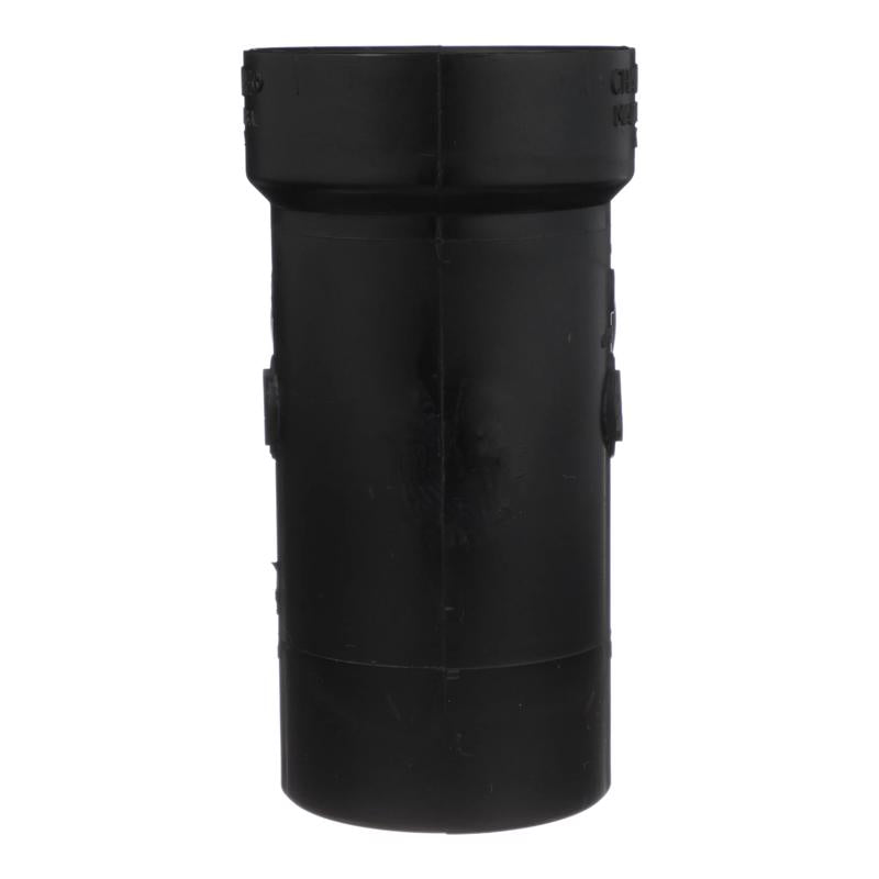 Charlotte Pipe 2 in. Hub X 2 in. D Hub ABS Sanitary Street Tee