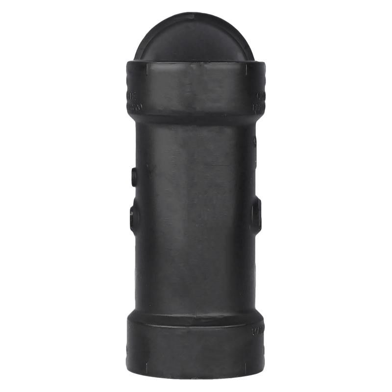 Charlotte Pipe 1-1/2 in. Hub X 1-1/2 in. D Hub ABS Long Turn Tee Wye