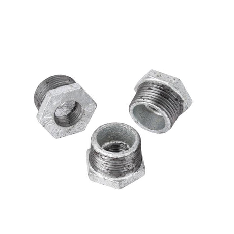 STZ Industries 3 in. MIP each X 2 in. D FIP Galvanized Malleable Iron Hex Bushing