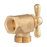 Homewerks 1/2 in. FIP pc X 3/4 in. MHT Brass Washing Machine Valve
