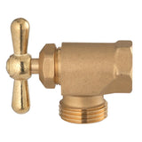 Homewerks 1/2 in. FIP pc X 3/4 in. MHT Brass Washing Machine Valve