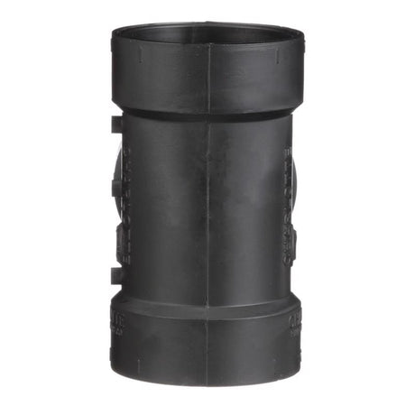 Charlotte Pipe 2 in. Hub X 2 in. D Hub ABS Flush Cleanout Tee