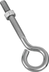 National Hardware N221-622 Eye Bolt, 5/16-18 Thread, Coarse Thread, 2-1/4 in L Thread, 3/4 in ID Dia Eye