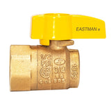 Eastman Magne Flo 5/8 in. Brass Push Fit Ball Valve T-Handle For Gas