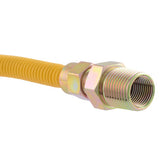 Eastman 1/4 in. FIP X 3/8 in. D MIP 60 in. Stainless Steel Gas Connector