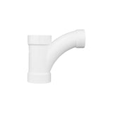 Charlotte Pipe Schedule 40 4 in. Hub X 4 in. D Hub PVC Long Turn Wye 1 pk