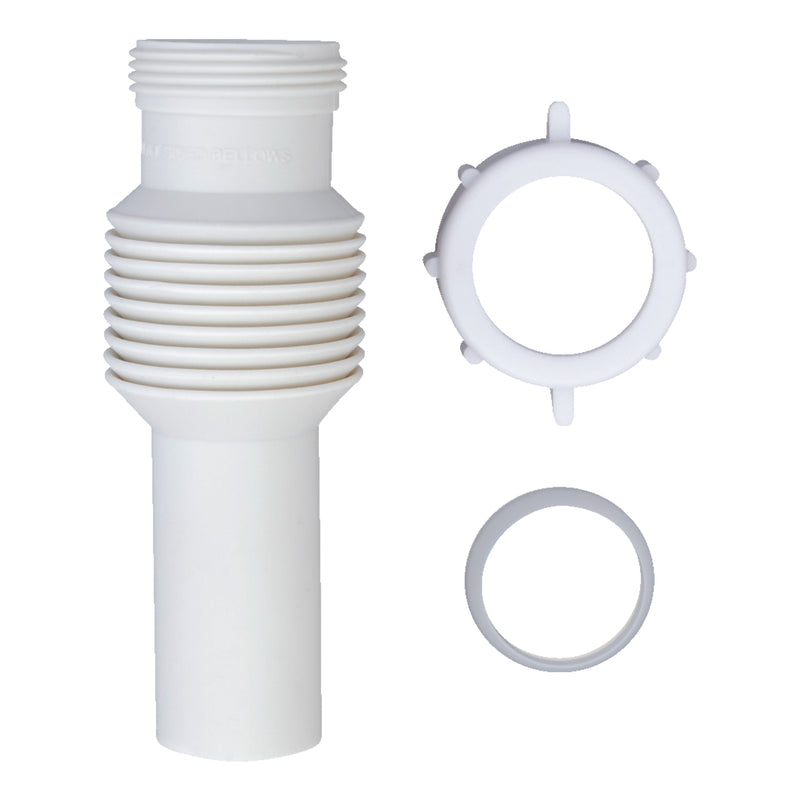 Ace 1-1/4 in. D X 9 in. L Plastic Extension Tube