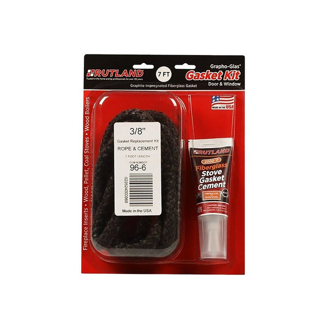 GASKET REPL KIT ROPE 7FTX3/8IN