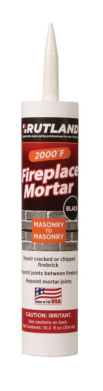 FIREPLACE MORTAR BLACK 10.3OZ