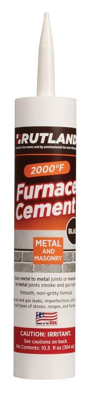 FURNACE CEMENT BLACK 10.3OZ