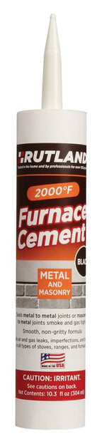 FURNACE CEMENT BLACK 10.3OZ