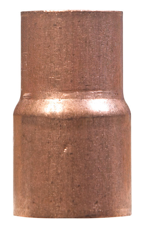 NIBCO 1 in. Sweat in. X 3/4 in. D Sweat in. Copper Reducing Coupling 1 pk