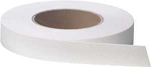 3M Safety-Walk 7743 Resilient Tread, 60 ft L, 1 in W, Vinyl Backing, White