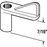 Prime-Line PL 7775 Window Screen Clip with Screw, Plastic, White