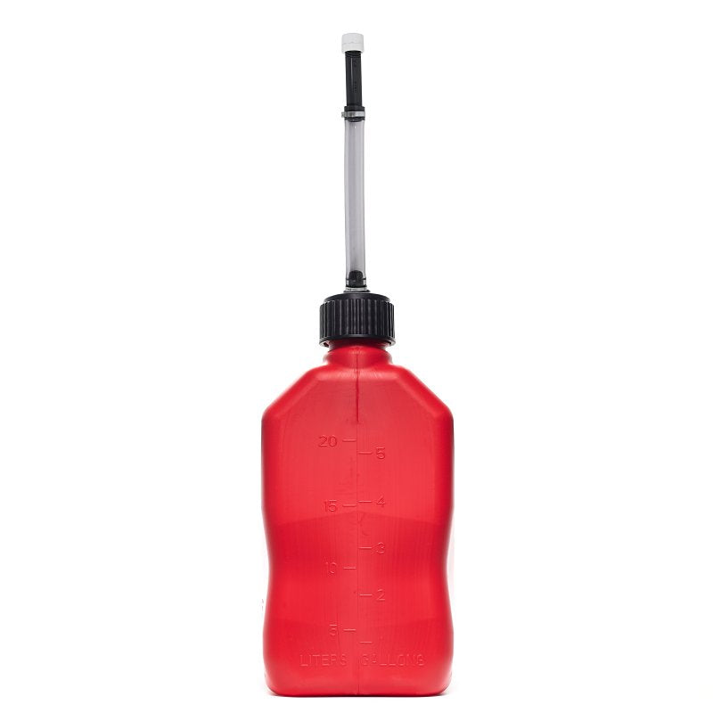 VP Racing 3516 Motorsport Container, 5 gal, Polyethylene, Red