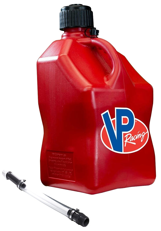 VP Racing 3516 Motorsport Container, 5 gal, Polyethylene, Red