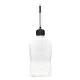 VP Racing 3520 Motorsport Container, 5 gal Capacity, Polyethylene, White