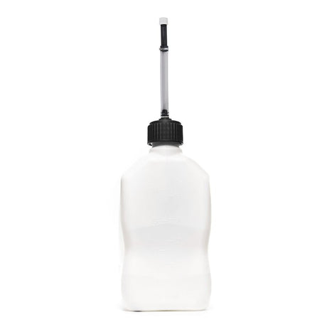 VP Racing 3520 Motorsport Container, 5 gal Capacity, Polyethylene, White