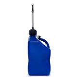 VP Racing 3536 Motorsport Container, 5 gal Capacity, Polyethylene, Blue