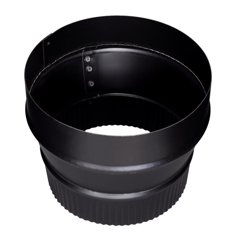 Imperial 7 in. D X 6 in. D Galvanized Steel Stove Pipe Reducer