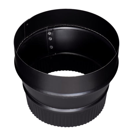 Imperial 7 in. D X 6 in. D Galvanized Steel Stove Pipe Reducer