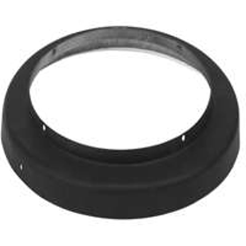 Selkirk 207480 Finishing Collar, Round, Black, Matte, Pack of 4