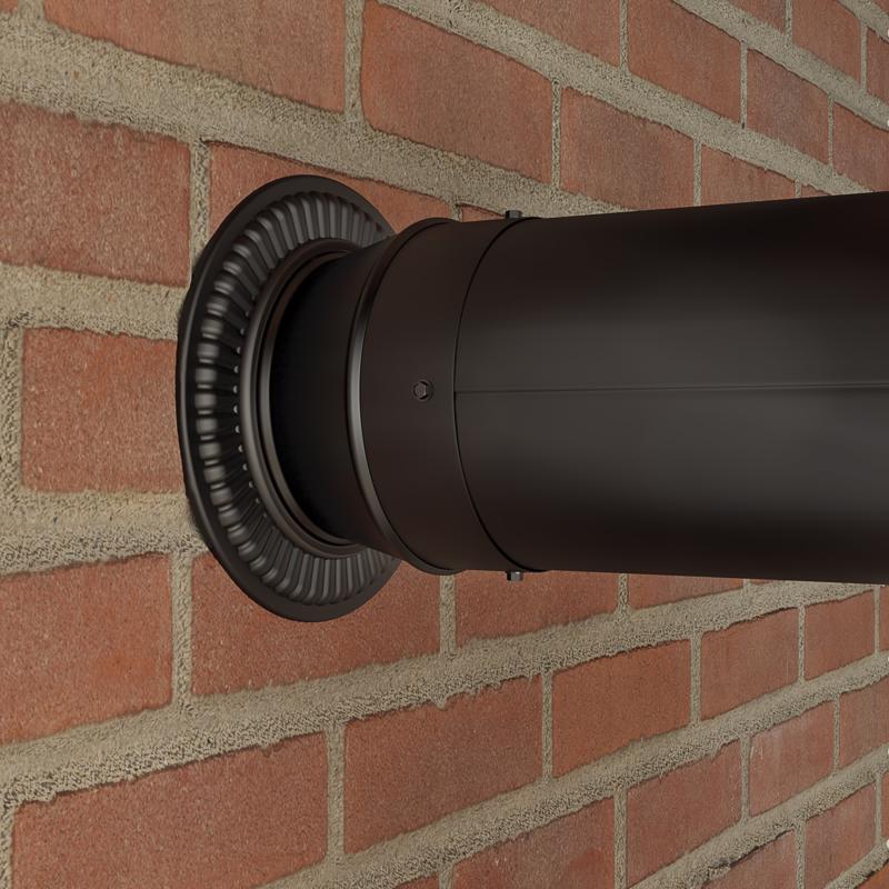Imperial 8 in. D X 6 in. D Galvanized Steel Stove Pipe Reducer