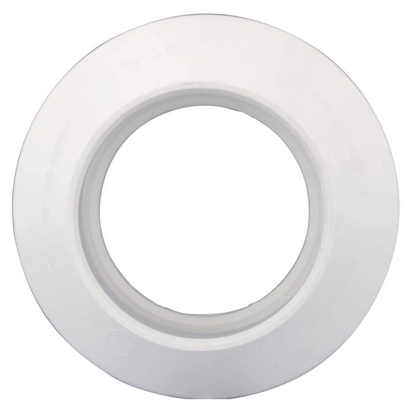 Charlotte Pipe Schedule 30 3 in. Hub X 1-1/2 in. D Hub PVC Reducing Coupling 1 pk