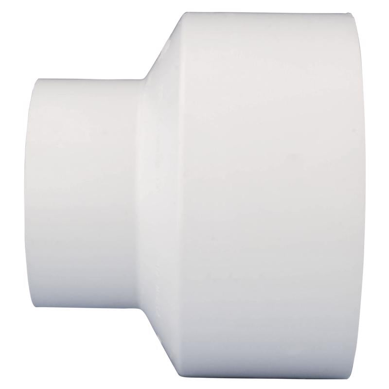 Charlotte Pipe Schedule 30 3 in. Hub X 1-1/2 in. D Hub PVC Reducing Coupling 1 pk