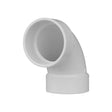 Charlotte Pipe Schedule 30 3 in. Hub X 3 in. D Hub PVC 90 Degree Elbow 1 pk