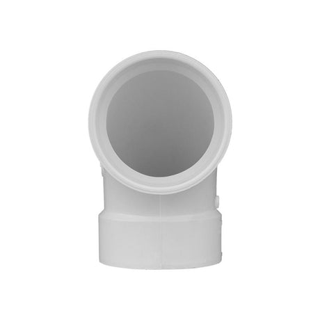 Charlotte Pipe Schedule 30 3 in. Hub X 3 in. D Hub PVC 90 Degree Elbow 1 pk