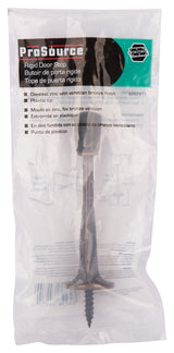 ProSource H20-Z029-PS Heavy-Duty Rigid Door Stop, 3-1/8 in Dia Base, 3-1/8 in Projection, Die-Cast Zinc & Plastic